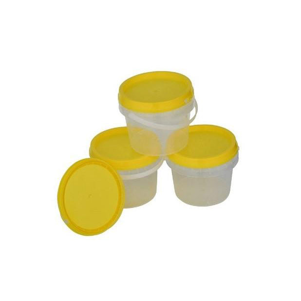 1kg Tamper Evident Honey bucket /Containers PET- Save When Buying In Bulk