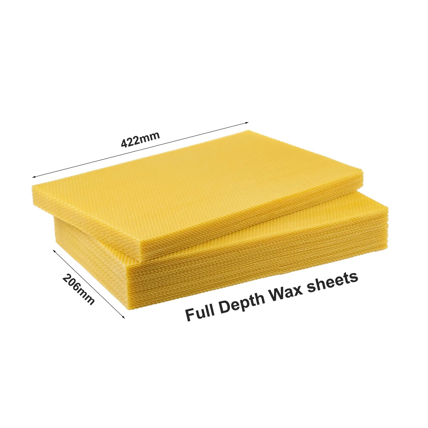 Australian Made Wax Foundations Full Depth