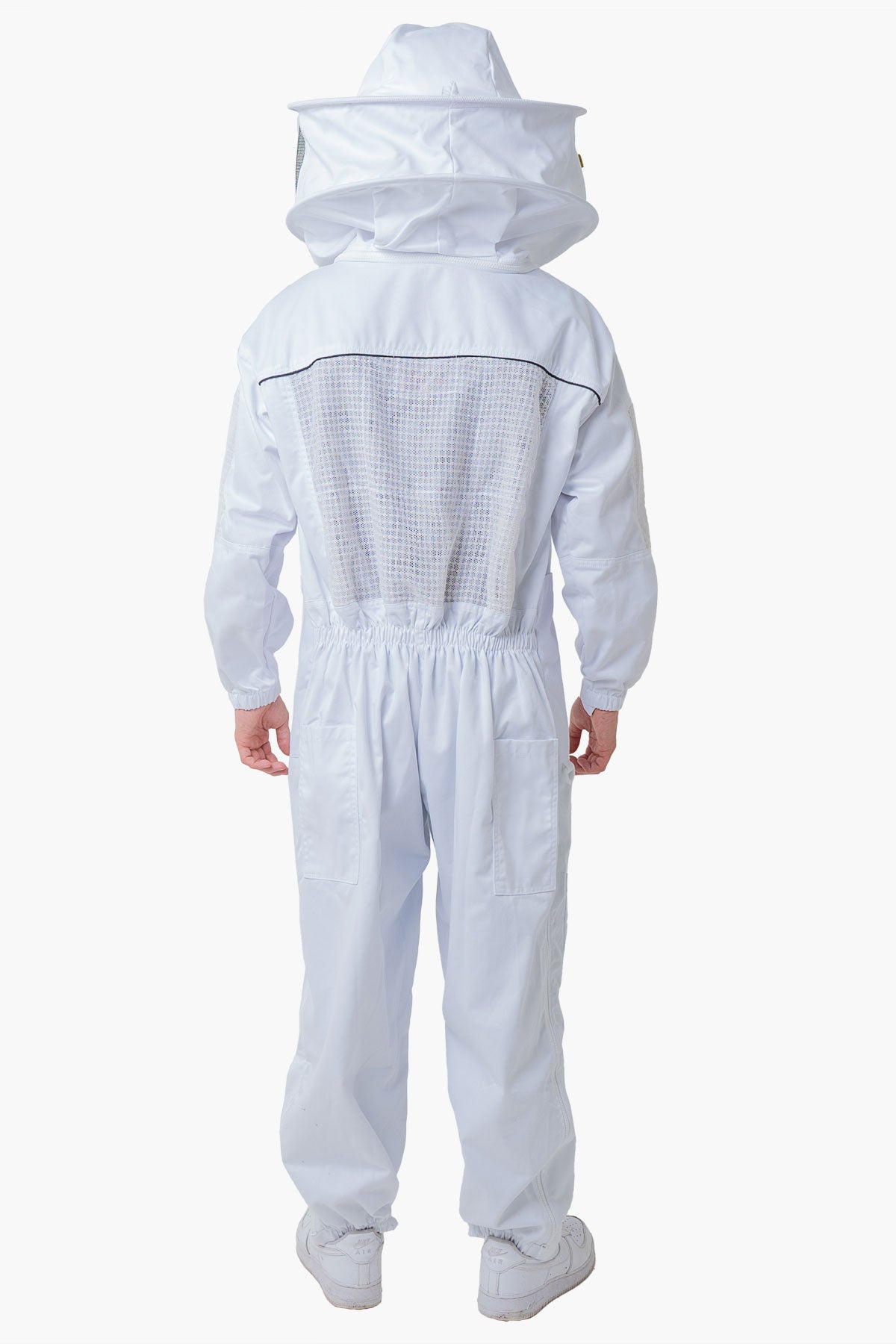 OZ ARMOUR Poly Cotton Semi Ventilated Beekeeping Suit With Round Brim Hat