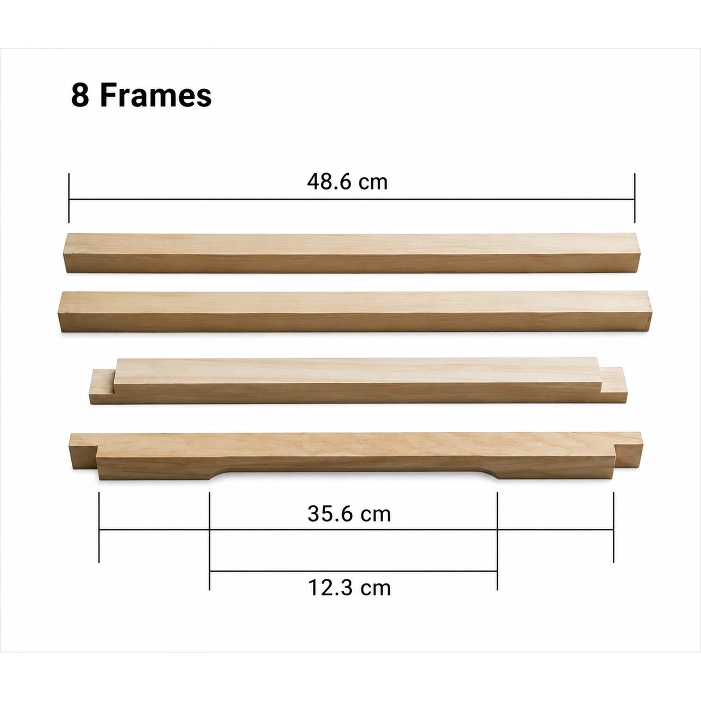 Beehive Base Risers Set diagram