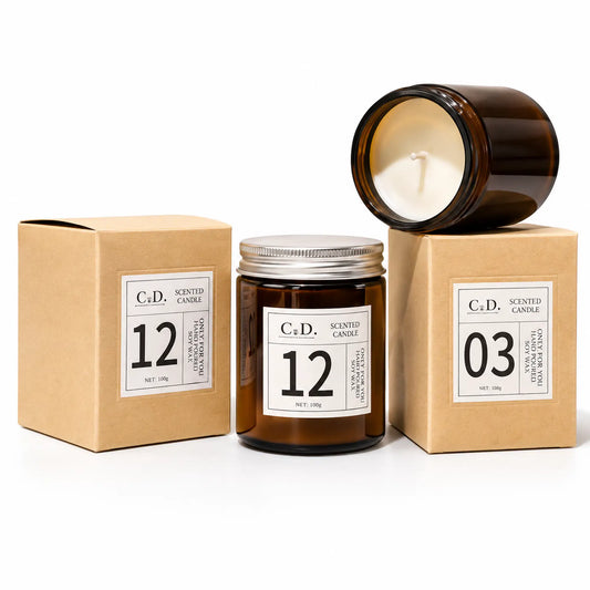 Cherry Blossom Scented Candle Packing