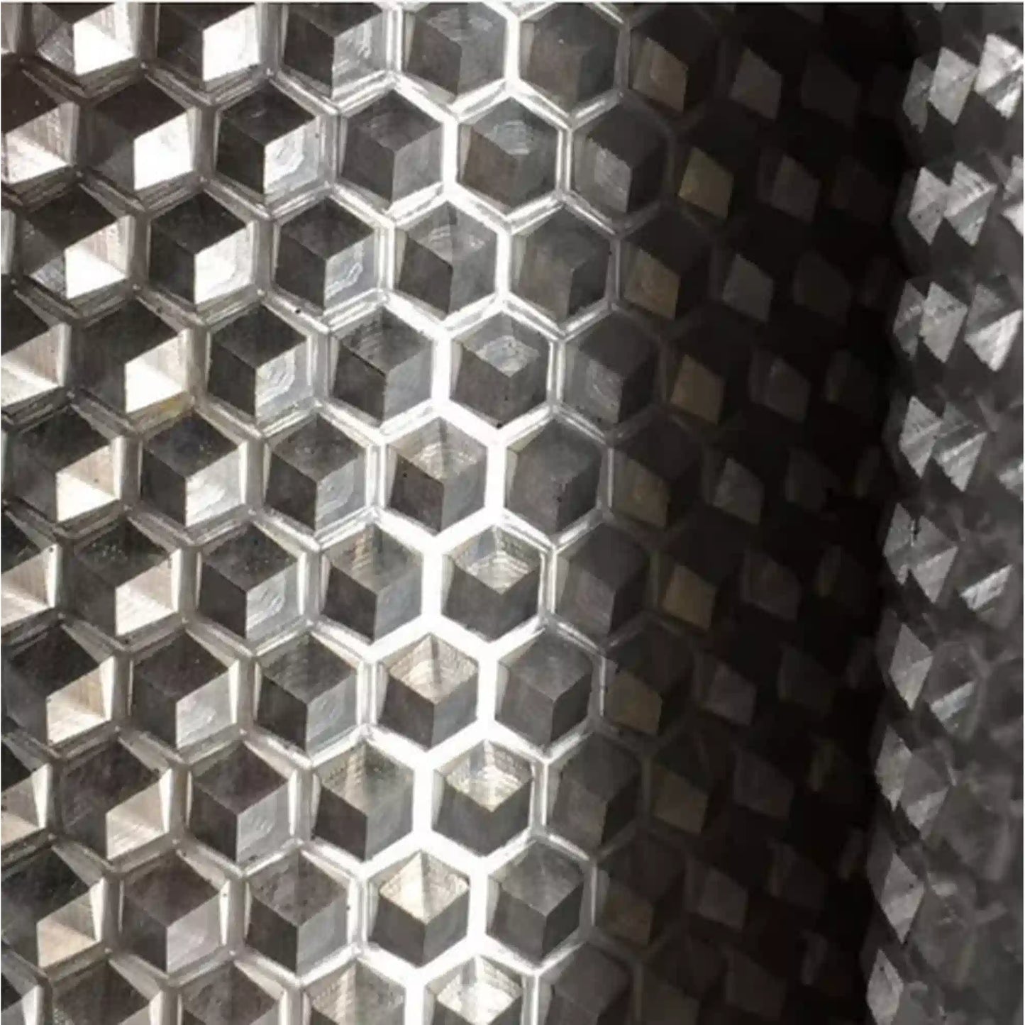 another angle view of Wax Embossing Roller Machine