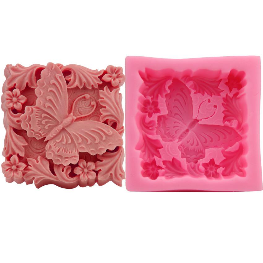 Silicone Candle/Bath Bomb Mould Butterfly