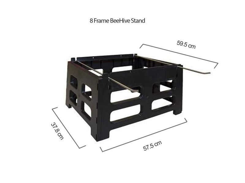 Beehive stand with frame