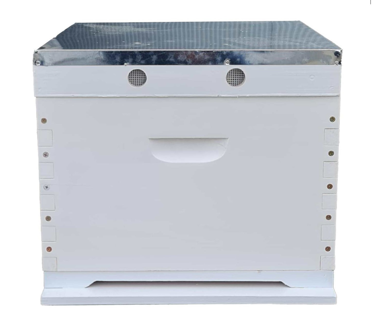 Painted Beehive with Single Box