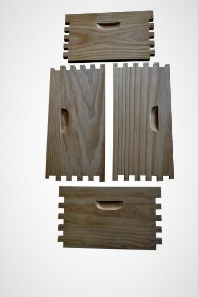 Pallet of Flat pack OZ ARMOUR Beehive Boxes - 100 boxes (Supers)