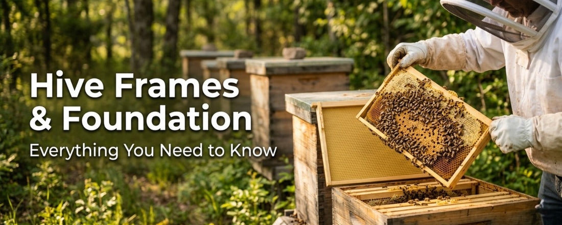Hive Frames & Foundation Everything You Need to Know