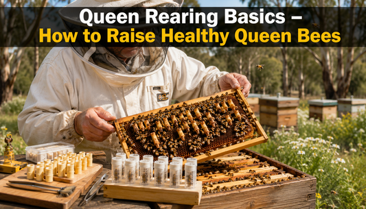 Queen Rearing Basics – How to Raise Healthy Queen Bees