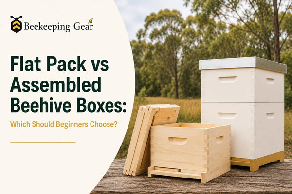Flat Pack vs Assembled Beehive Boxes: Which Should Beginners Choose?