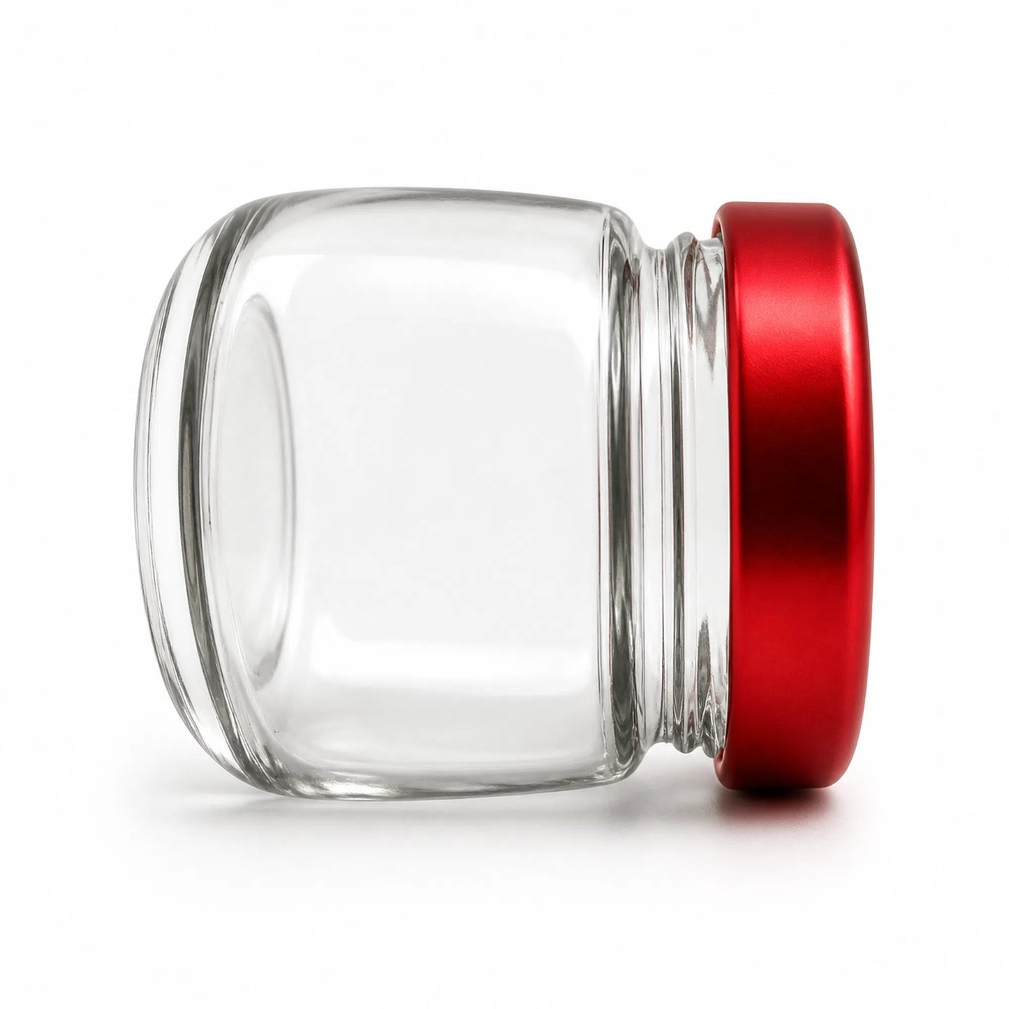 150ml Clear Glass Jar – Perfect for Honey, Samples & Gifts – Side View