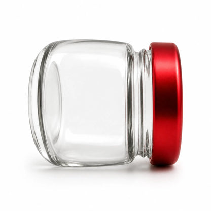 150ml Clear Glass Jar – Perfect for Honey, Samples & Gifts – Side View
