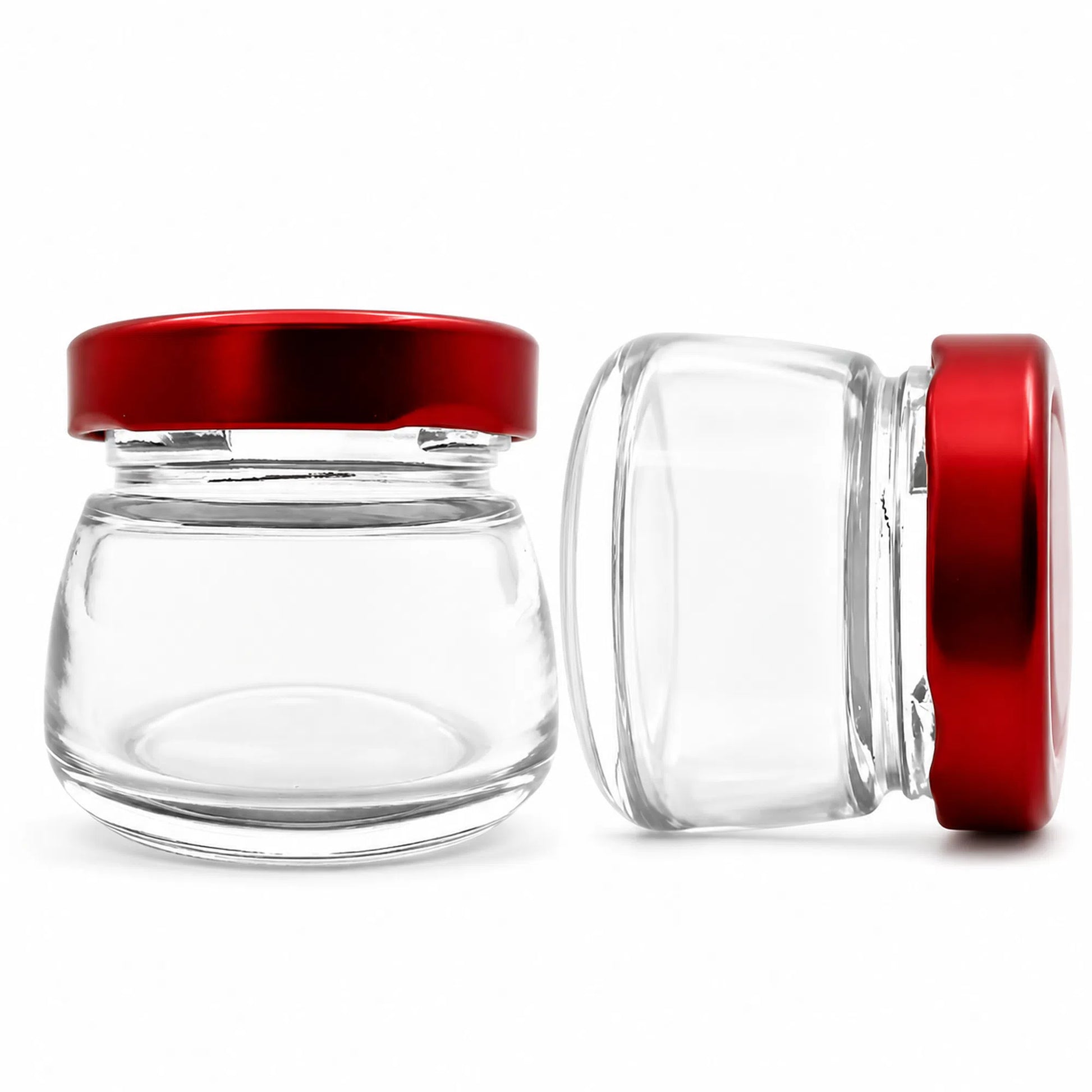 150ml Clear Glass Jar – Perfect for Honey, Samples & Gifts – Detail View
