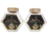 Glass Jar 220/380 ml With Wooden Honey Spoon Pack of 20, Optional Honey Labels with Nutrition info