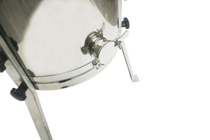 3 Frames Manual Honey Extractor Full SS 304 Food Grade Stainless Steel