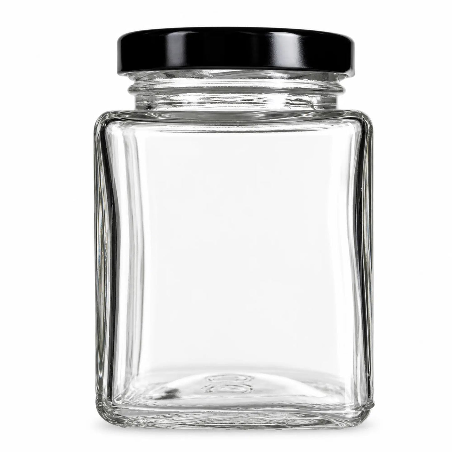 375 ml Square Glass Jars