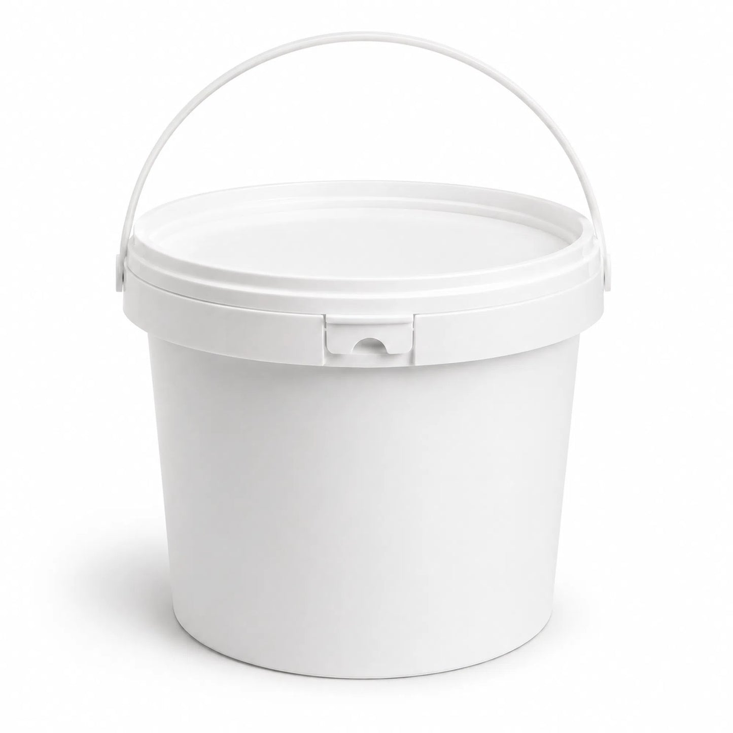 5 liters White Honey Bucket — Tamper-Evident Lid