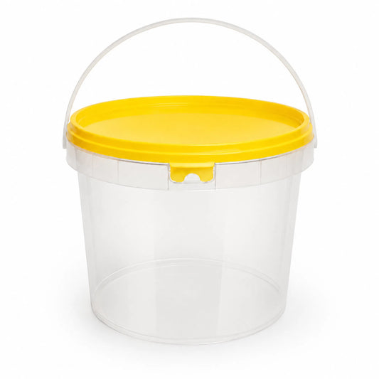5 litre Clear Honey Bucket