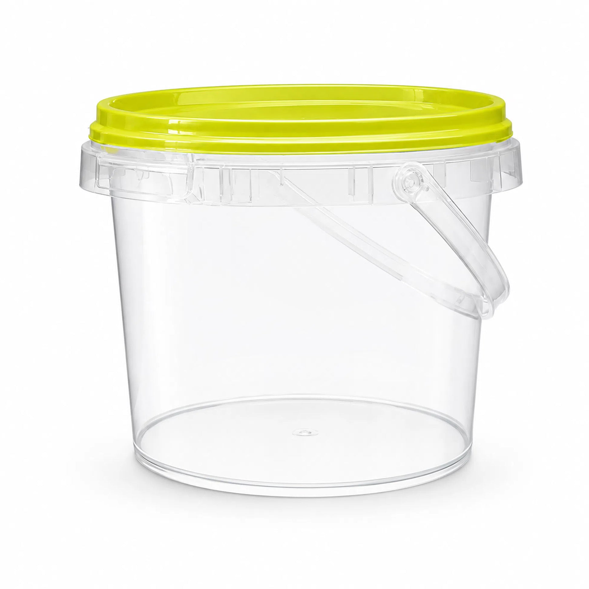 Yellow lid for 500g tamper evident honey container