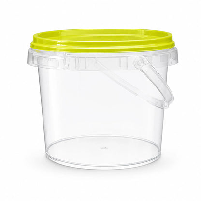 Yellow lid for 500g tamper evident honey container