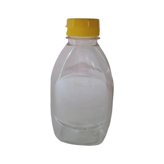 500 Grams/375ml Plastic Squeeze Containers Round Lid