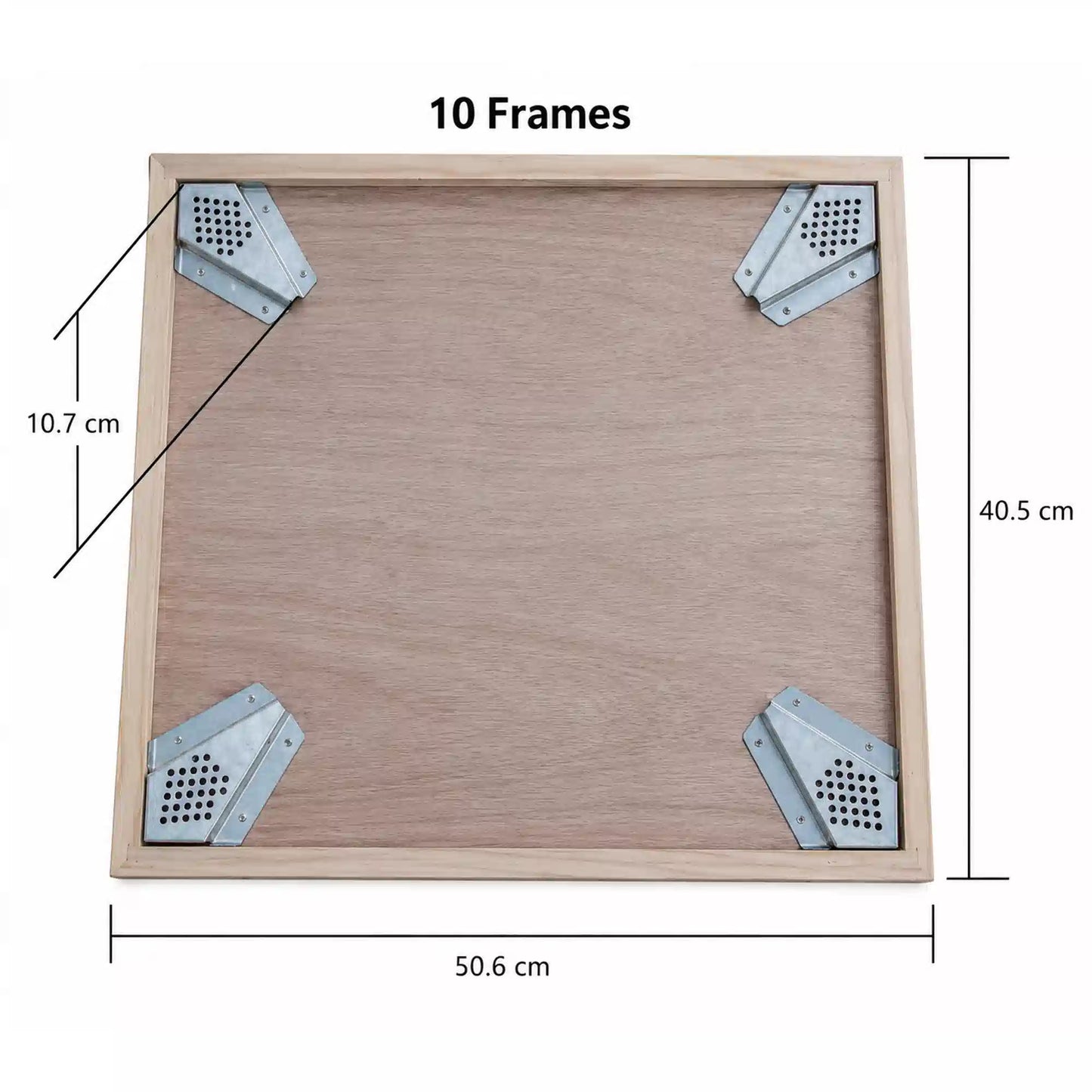 8/10 Frame Clearer Board with Bee Escape measurement guide for hive setup