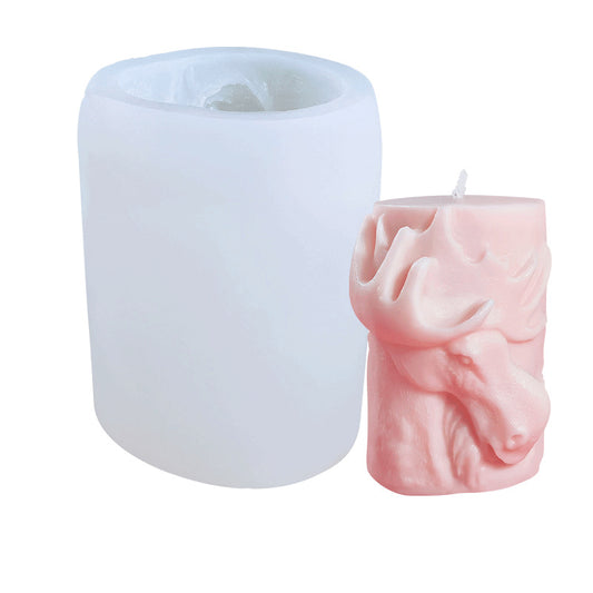 Animal Shape Silicone Candle Mould - Height 110 mm