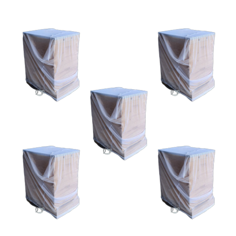 Beehive and NUC Mesh cover for Transportation Pack of 5