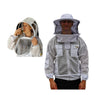 SALE OZ ARMOUR 3 Layer Mesh Ventilated Beekeeping Jacket With Fencing Veil or Round Hat