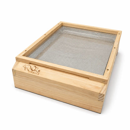 8/10 Frames Mesh Bottom Board Rubber Feet With Beetle Trap