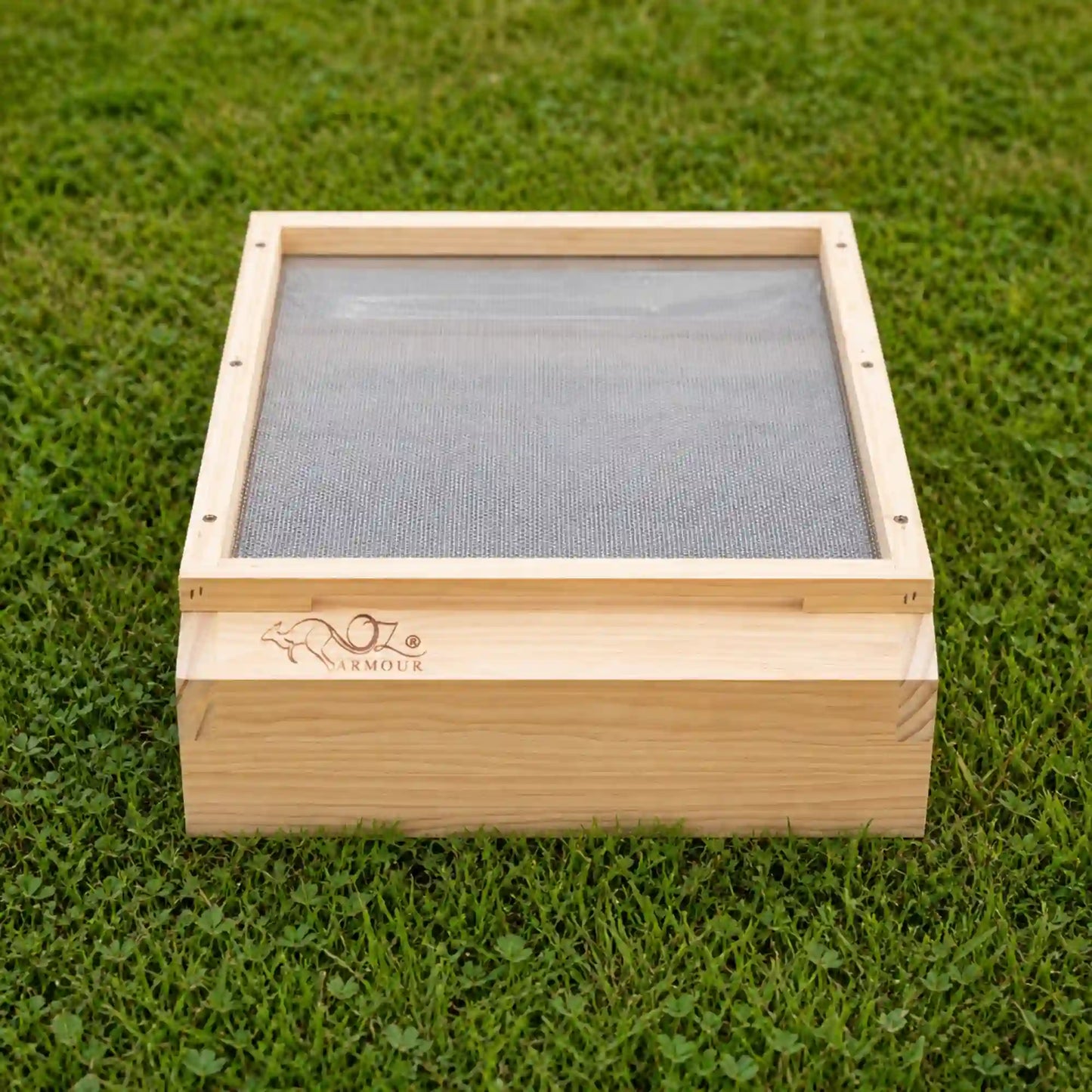 8/10 Frames Mesh Bottom Board Rubber Feet With Beetle Trap
