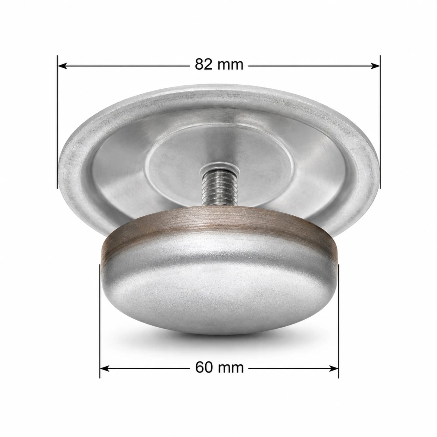 Anti-Ant Feet Stainless Steel HEAVY DUTY for Beehives with Oil Tray- measurements