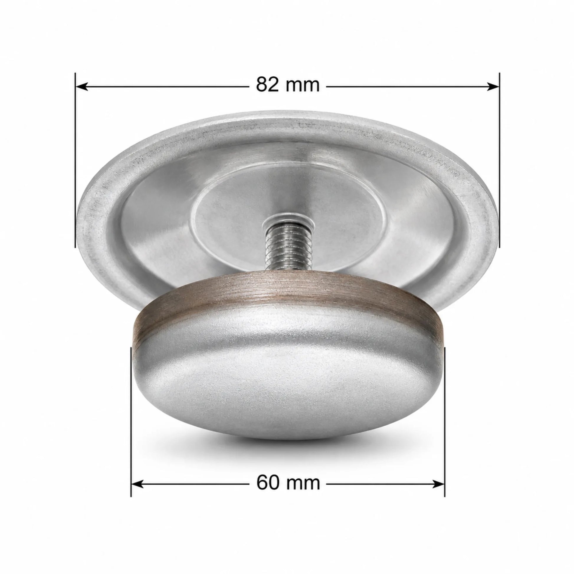Anti-Ant Feet Stainless Steel HEAVY DUTY for Beehives with Oil Tray- measurements