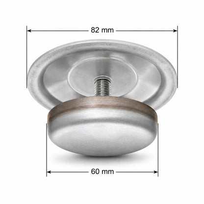 Anti-Ant Feet Stainless Steel HEAVY DUTY for Beehives with Oil Tray- measurements