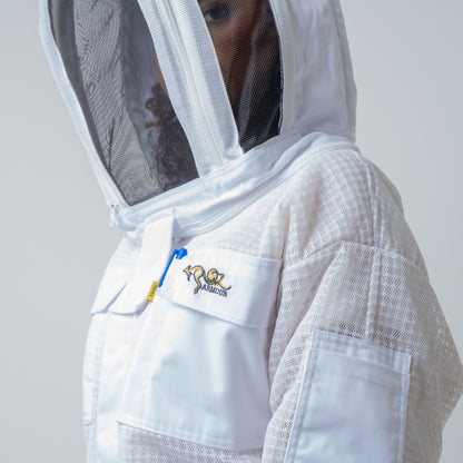 Beekeeping Jacket With Fencing Veil