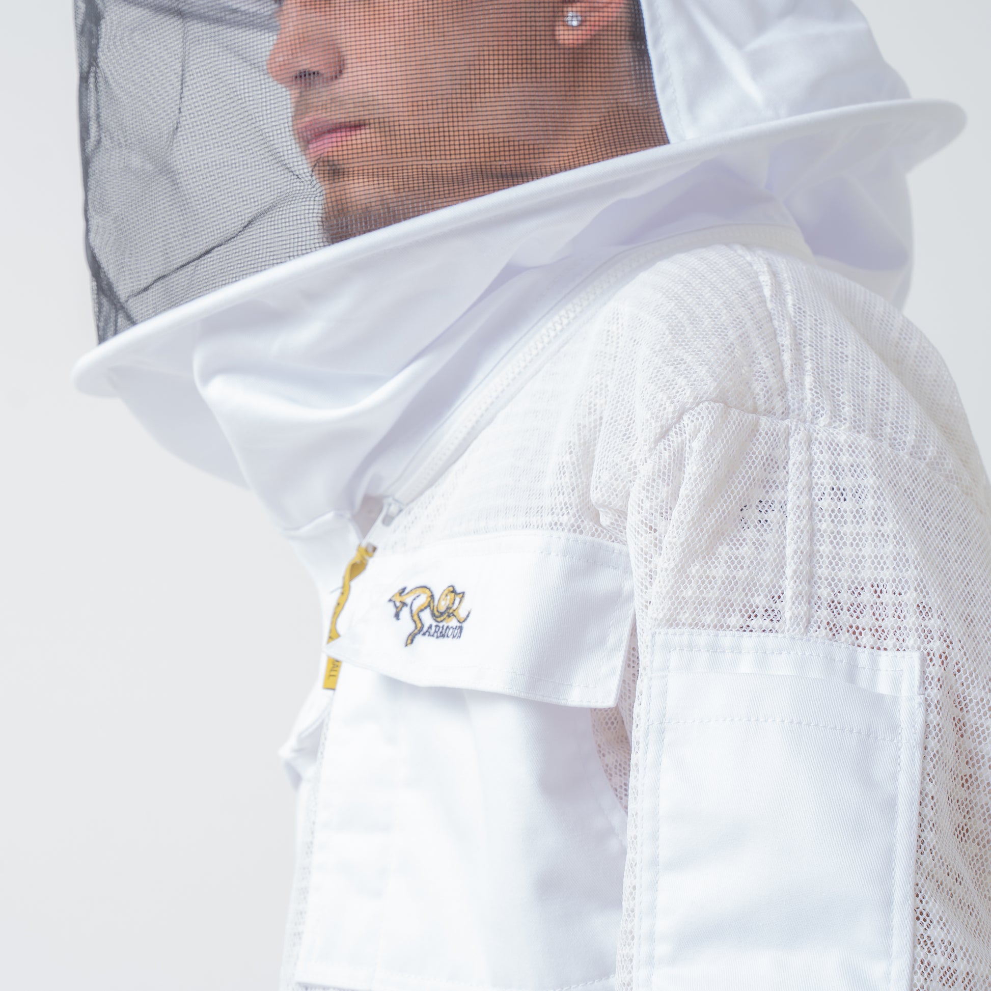 OZ ARMOUR 3 Layer Mesh Ventilated Beekeeping Jacket 