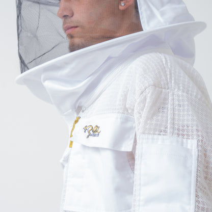 OZ ARMOUR 3 Layer Mesh Ventilated Beekeeping Jacket 