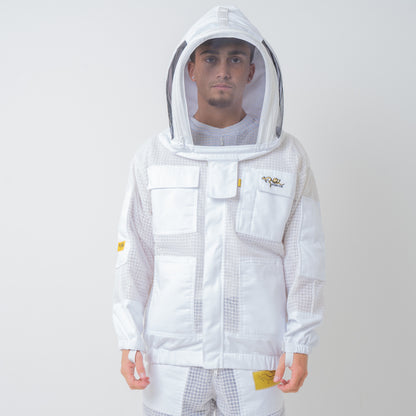 OZ ARMOUR 3 Layer Mesh Ventilated Beekeeping Jacket 