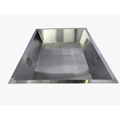 Complete honey extraction uncapping station setup for hobbyist and commercial beekeepers