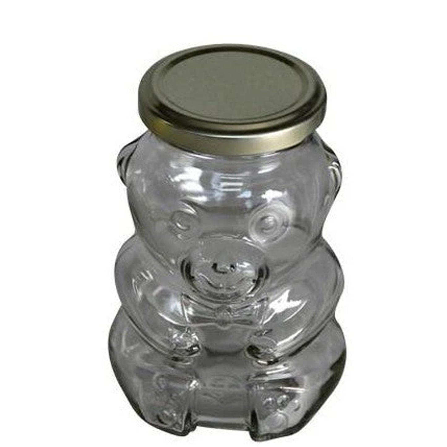 Teddy Bear Glass Jars 180 ml/200 grams
