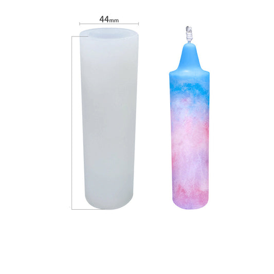 Long Pillar Silicone Candle Mold Measurements