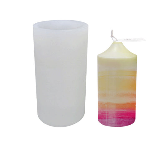 Small Pillar Silicone Candle Mould