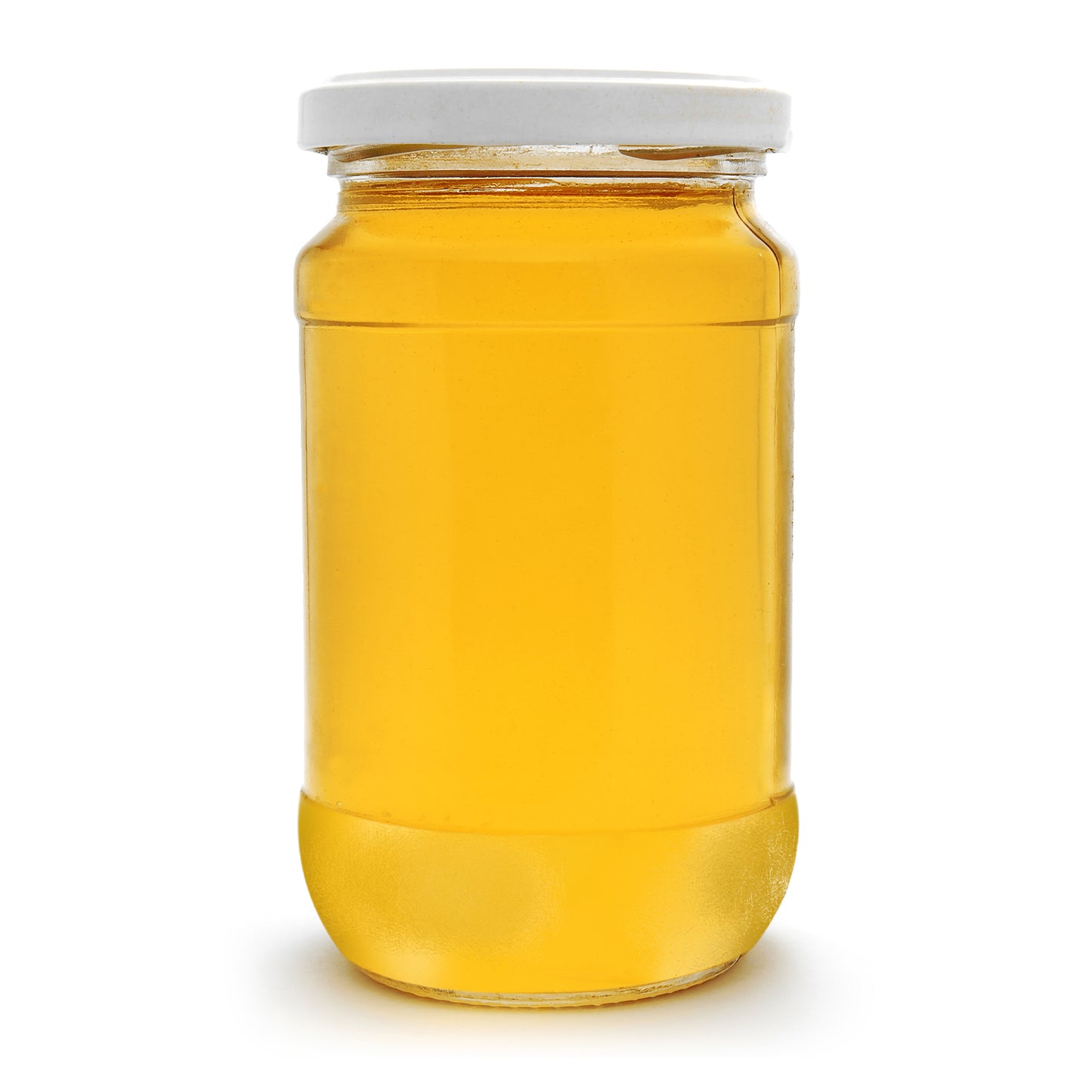 750 ml/1 kg  Round Glass Jars Honey Containers White Lids