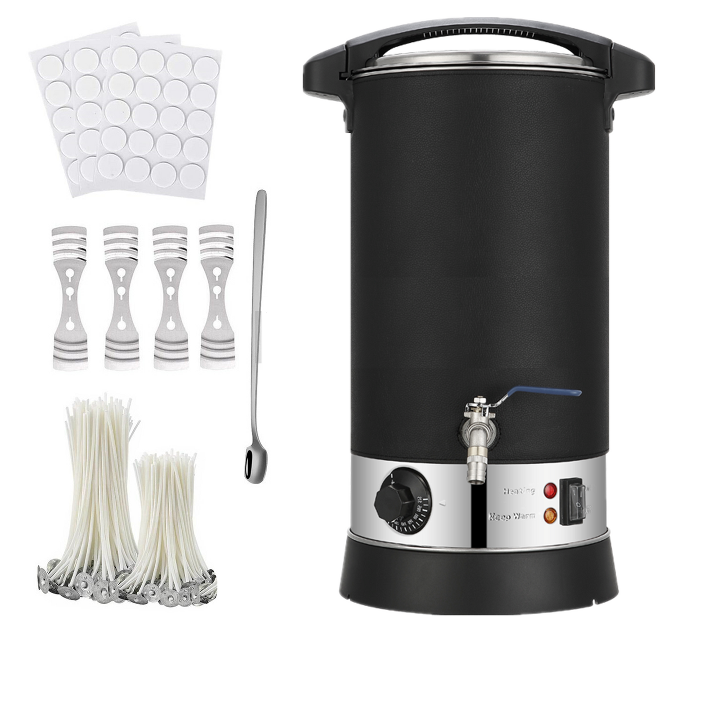 Candle Wax Melter 8L 1800W Candle Making Large Melting Pot