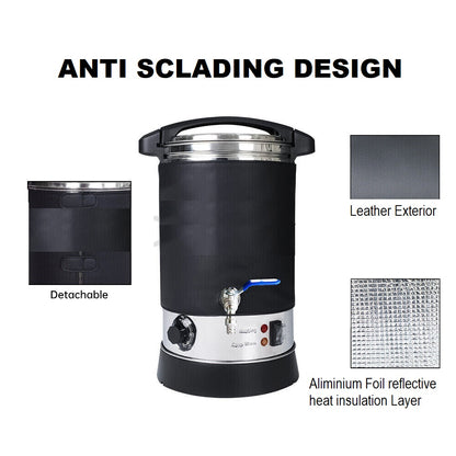 Candle Wax Melter 8L 1800W Candle Making Large Melting Pot