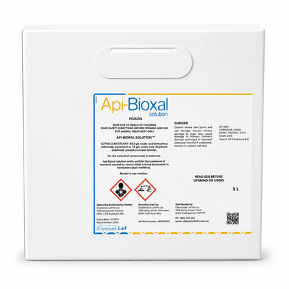 Api-Bioxal Liquid – Varroa Mite Control | 90%+ Effective – Detail View