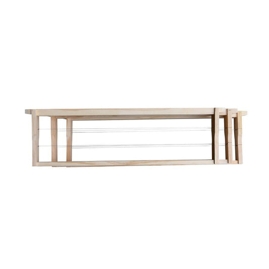 Ideal Assembled & Wired Beehive Frames NZ Pine — Save When Buying In Bulk