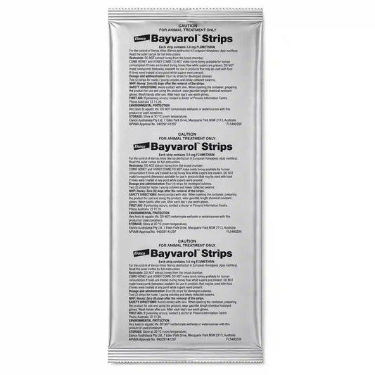 Bayvarol Strips — Pack of 800 (200 Hives)