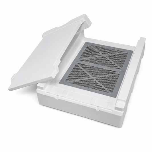 BEEHIVE BOTTOM WITH VENTILATION BOARD