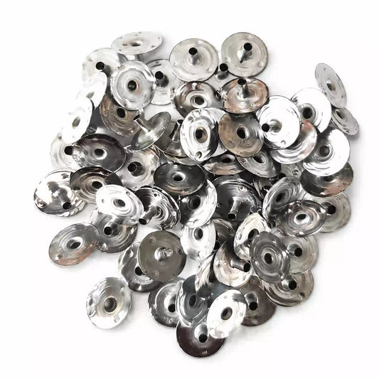 Candle Making Metal Wick Sustainer Tabs 100 pcs