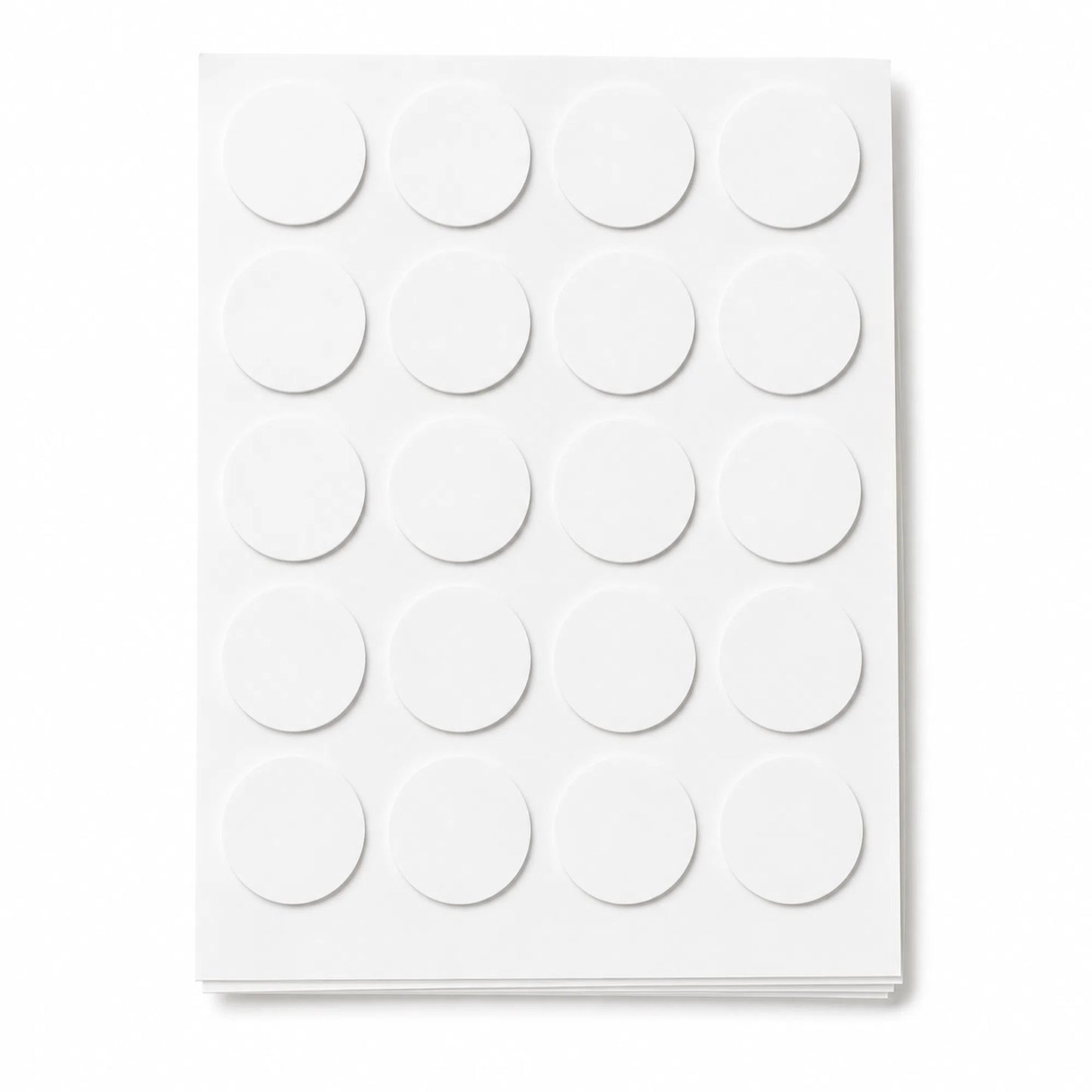 Candle wick stickers adhesive dots sheet